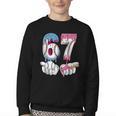 Baseball 67 Ice Cream Drip Six Seven Boys Girls Meme Youth Crewneck Sweatshirt Baseball 67 Ice Cream Drip Six Seven Boys Girls Meme Youth Crewneck Sweatshirt