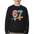 Baseball 67 Ice Cream Drip Skeleton Six Seven Boys Meme Youth Crewneck Sweatshirt Baseball 67 Ice Cream Drip Skeleton Six Seven Boys Meme Youth Crewneck Sweatshirt