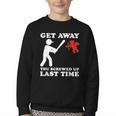 Baseball Anti Valentine Humor Cupid Joke Men Women Youth Crewneck Sweatshirt Baseball Anti Valentine Humor Cupid Joke Men Women Youth Crewneck Sweatshirt