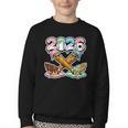 Baseball Bat 2026 Hands Drip Boys Ice Cream Dripping Youth Youth Crewneck Sweatshirt