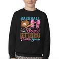 Baseball Or Bows Great Grandma Loves You Gender Reveal Youth Crewneck Sweatshirt Baseball Or Bows Great Grandma Loves You Gender Reveal Youth Crewneck Sweatshirt