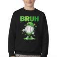 Baseball Bruh Drip Ice Cream Youth Boy St Patricks Day Youth Crewneck Sweatshirt Baseball Bruh Drip Ice Cream Youth Boy St Patricks Day Youth Crewneck Sweatshirt