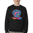 Baseball Drip Ice Cream 67 Lifestyle 101 Youth Crewneck Sweatshirt Baseball Drip Ice Cream 67 Lifestyle 101 Youth Crewneck Sweatshirt