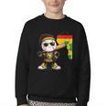 Baseball Drip Ice Cream Boys Youth Kids History Month Youth Crewneck Sweatshirt Baseball Drip Ice Cream Boys Youth Kids History Month Youth Crewneck Sweatshirt