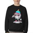 Baseball Drip Ice Cream Lifestyle Sprinkless Boy Kid Youth Crewneck Sweatshirt Baseball Drip Ice Cream Lifestyle Sprinkless Boy Kid Youth Crewneck Sweatshirt