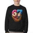 Baseball Drip Ice Cream Number 67 Player Or 67th Birthday Youth Crewneck Sweatshirt Baseball Drip Ice Cream Number 67 Player Or 67th Birthday Youth Crewneck Sweatshirt
