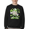 Baseball Drip Ice Cream Shamrock Irish St Patricks Men Youth Crewneck Sweatshirt Baseball Drip Ice Cream Shamrock Irish St Patricks Men Youth Crewneck Sweatshirt