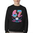 Baseball Drip Number 67 Player 67Th Birthday Baseball Meme Youth Crewneck Sweatshirt Baseball Drip Number 67 Player 67Th Birthday Baseball Meme Youth Crewneck Sweatshirt
