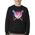 Baseball Drip Purple Glove Respect The Drip Youth Boys Girls Youth Crewneck Sweatshirt Baseball Drip Purple Glove Respect The Drip Youth Boys Girls Youth Crewneck Sweatshirt