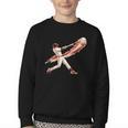 Baseball Drip Team For Boys And Girls Ice Cream Cool Youth Crewneck Sweatshirt Baseball Drip Team For Boys And Girls Ice Cream Cool Youth Crewneck Sweatshirt