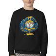 Baseball Drip Team For Boys Ice Cream Cool Youth Crewneck Sweatshirt