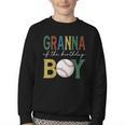 Baseball Granna Of The Birthday Boy Family Matching Youth Crewneck Sweatshirt Baseball Granna Of The Birthday Boy Family Matching Youth Crewneck Sweatshirt