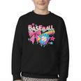Baseball Ice Cream Drip Coquette Women Girls Mom Mama Youth Crewneck Sweatshirt Baseball Ice Cream Drip Coquette Women Girls Mom Mama Youth Crewneck Sweatshirt
