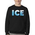 Baseball ICE Ice Cream Drip Baseball Drip Baseball Youth Crewneck Sweatshirt Baseball ICE Ice Cream Drip Baseball Drip Baseball Youth Crewneck Sweatshirt