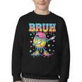 Baseball Life Style Apparel Youth Drip Baseball Boys Kid Youth Crewneck Sweatshirt