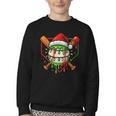 Baseball Lifestyle Apparel Youth Christmas Baseball Drip Youth Crewneck Sweatshirt Baseball Lifestyle Apparel Youth Christmas Baseball Drip Youth Crewneck Sweatshirt