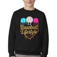 Baseball Lifestyle Baseball Drip Icecream Youth Crewneck Sweatshirt Baseball Lifestyle Baseball Drip Icecream Youth Crewneck Sweatshirt