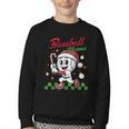 Baseball Mama Christmas Santa Hat Xmas Softball Mom Youth Crewneck Sweatshirt Baseball Mama Christmas Santa Hat Xmas Softball Mom Youth Crewneck Sweatshirt