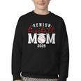 Baseball Senior Mom Of A Senior Baseball Player Mom 2026 Youth Crewneck Sweatshirt