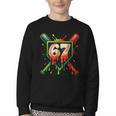 Baseball Six Seven 67 Meme Ice Cream Drip Xmas Men Women Youth Crewneck Sweatshirt Baseball Six Seven 67 Meme Ice Cream Drip Xmas Men Women Youth Crewneck Sweatshirt