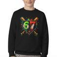 Baseball Six Seven 67 Meme Ice Cream Drip Xmas Women Men Youth Crewneck Sweatshirt Baseball Six Seven 67 Meme Ice Cream Drip Xmas Women Men Youth Crewneck Sweatshirt