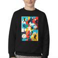 Baseball Strikeout Fastball Strikes Hitter Inning Curveball Youth Crewneck Sweatshirt Baseball Strikeout Fastball Strikes Hitter Inning Curveball Youth Crewneck Sweatshirt