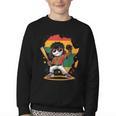 Baseball History Month For Boys Youth Crewneck Sweatshirt