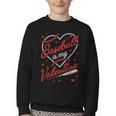 Baseball Is My Valentine Coach Player Lovers Cool Sport Love Youth Crewneck Sweatshirt Baseball Is My Valentine Coach Player Lovers Cool Sport Love Youth Crewneck Sweatshirt