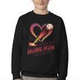Baseball Valentine Love Is Our Home Run Apparel Youth Crewneck Sweatshirt Baseball Valentine Love Is Our Home Run Apparel Youth Crewneck Sweatshirt