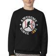 Birthday Baseball Lover 40 Years Old Awesome Since 1986 Youth Crewneck Sweatshirt Birthday Baseball Lover 40 Years Old Awesome Since 1986 Youth Crewneck Sweatshirt