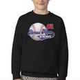 Bonus Mom Rookie Of Year 1st Birthday Baseball Theme Youth Crewneck Sweatshirt Bonus Mom Rookie Of Year 1st Birthday Baseball Theme Youth Crewneck Sweatshirt