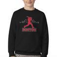 Boston Lovers Skyline Retro Baseball Heartbeat Men Women Youth Crewneck Sweatshirt Boston Lovers Skyline Retro Baseball Heartbeat Men Women Youth Crewneck Sweatshirt