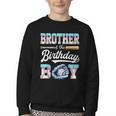 Brother Of The Birthday Boy Baseball Ice Cream Drip Matching Youth Crewneck Sweatshirt Brother Of The Birthday Boy Baseball Ice Cream Drip Matching Youth Crewneck Sweatshirt