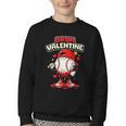 Bruh Valentine Baseball Drip Icecream Apparel Men Youth Boys Youth Crewneck Sweatshirt Bruh Valentine Baseball Drip Icecream Apparel Men Youth Boys Youth Crewneck Sweatshirt