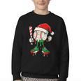 Christmas Baseball Drip For Boys Ice Cream Drip Baseball Youth Crewneck Sweatshirt Christmas Baseball Drip For Boys Ice Cream Drip Baseball Youth Crewneck Sweatshirt