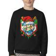 Christmas Baseball Ice Cream Drip Santa Baseball Player Kids Youth Crewneck Sweatshirt Christmas Baseball Ice Cream Drip Santa Baseball Player Kids Youth Crewneck Sweatshirt