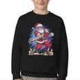 Christmas Baseball Santa Game Day Xmas Boys Kids Men Youth Crewneck Sweatshirt Christmas Baseball Santa Game Day Xmas Boys Kids Men Youth Crewneck Sweatshirt