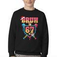Christmas Gingerbread Bruh 67 Baseball Ice Cream Drip Kids Youth Crewneck Sweatshirt Christmas Gingerbread Bruh 67 Baseball Ice Cream Drip Kids Youth Crewneck Sweatshirt