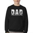 Dad Baseball The Man The Myth The Legend Daddy Father's Day Youth Crewneck Sweatshirt Dad Baseball The Man The Myth The Legend Daddy Father's Day Youth Crewneck Sweatshirt