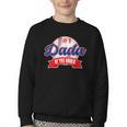 Dada Rookie Of Year 1st Birthday Baseball Theme Matching Youth Crewneck Sweatshirt Dada Rookie Of Year 1st Birthday Baseball Theme Matching Youth Crewneck Sweatshirt