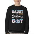 Daddy Of The Birthday Boy Baseball Ice Cream Drip Matching Youth Crewneck Sweatshirt Daddy Of The Birthday Boy Baseball Ice Cream Drip Matching Youth Crewneck Sweatshirt