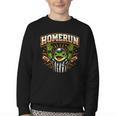 Football Referee Touchdown Baseball Homerun Frog Youth Crewneck Sweatshirt Football Referee Touchdown Baseball Homerun Frog Youth Crewneck Sweatshirt