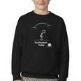 Game Day No Baseball Today Youth Crewneck Sweatshirt Game Day No Baseball Today Youth Crewneck Sweatshirt