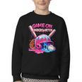Game Kindergarten Baseball Ice Cream Drip On Back To School Youth Crewneck Sweatshirt Game Kindergarten Baseball Ice Cream Drip On Back To School Youth Crewneck Sweatshirt