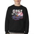 Gigi Rookie Of Year 1st Birthday Baseball Theme Matching Youth Crewneck Sweatshirt Gigi Rookie Of Year 1st Birthday Baseball Theme Matching Youth Crewneck Sweatshirt
