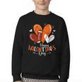 Happy Valentines Day Basketball Baseball Football Boys Youth Crewneck Sweatshirt Happy Valentines Day Basketball Baseball Football Boys Youth Crewneck Sweatshirt