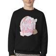 Hey Batter Batter Swing Baseball Game Day Coquette Bow Girly Youth Crewneck Sweatshirt Hey Batter Batter Swing Baseball Game Day Coquette Bow Girly Youth Crewneck Sweatshirt