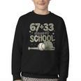 HUGvyn 6733 Days Of School Baseball 100 Days Camo Cap Boys Youth Crewneck Sweatshirt HUGvyn 6733 Days Of School Baseball 100 Days Camo Cap Boys Youth Crewneck Sweatshirt