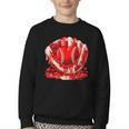 Ice Cream Drip Heart Valentines Day Baseball Boys Youth Kids Youth Crewneck Sweatshirt Ice Cream Drip Heart Valentines Day Baseball Boys Youth Kids Youth Crewneck Sweatshirt