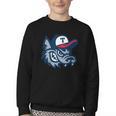 Jarrell Storm Chasers Baseball Big Logo Youth Crewneck Sweatshirt Jarrell Storm Chasers Baseball Big Logo Youth Crewneck Sweatshirt